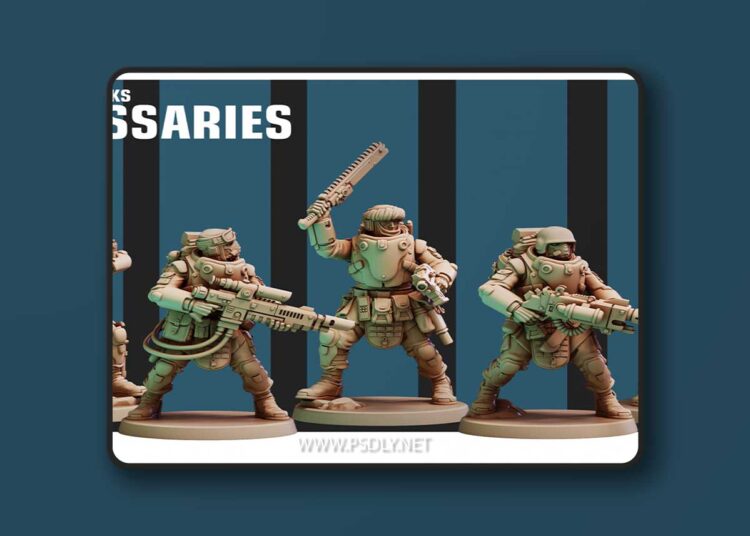 Red Pilgrim Miniatures – Desert Hawks Janissaries V2 – 3D Print Model 1 Red Pilgrim Miniatures – Desert Hawks Janissaries V2 – 3D Print Model