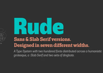 Rude 15 Font Families 200 Fonts 1