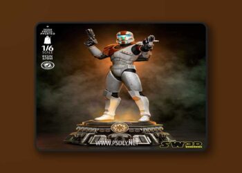 SW3D – Clone Commando Sculpture – 3D Print Model STL