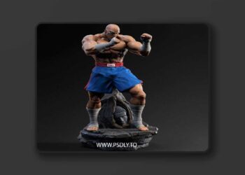 Sagat – 3D Print Model STL
