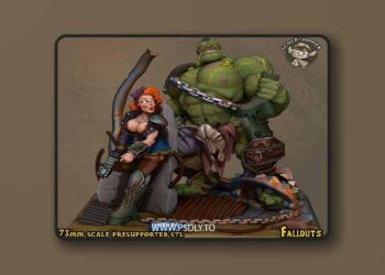 Sculptooner – Fallouts – 3D Print Model STL