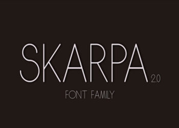 Skarpa 2.0 12 Styles Font Family 1