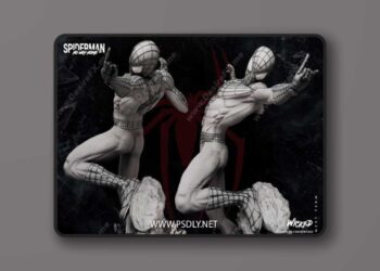 Spider Man – Wicked – 3D STL Print Model