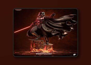 Tanuki Figures – Darth Vader – Star Wars – 3D Print Model STL