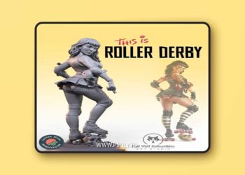 This is Roller Derby – 3D Print Model STL