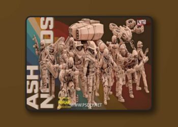 Unit9 – Born in the Ash February 2026 – 3D Print Model STL