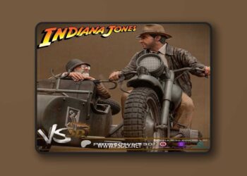 VS3D – Indiana Jones Diorama – 3D Print Model STL