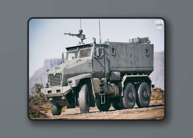 Vehicle Drivable Ural63095 MRAP (5.0 – 5.7) 1 Vehicle Drivable Ural63095 MRAP (5.0 – 5.7)