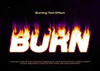 Videohive Burning Text Effect 63915520