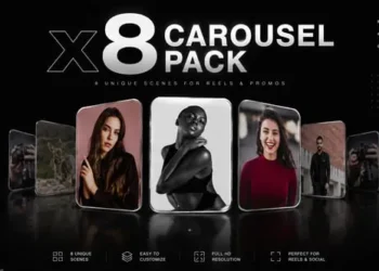 Videohive Carousel Design 8x Pack 63668683