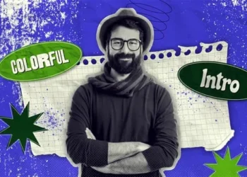 Videohive Color Splash Podcast Intro 63663334