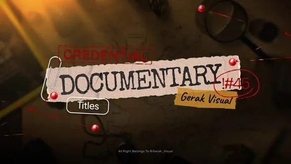 Videohive - Documentary Titles - 63737563 1 Videohive Documentary Titles 63737563