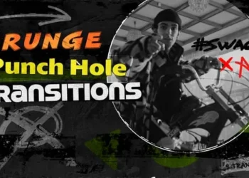 Videohive Grunge Punch Hole Transitions 63973270