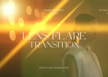 Videohive Lens Flare Transition 64004920