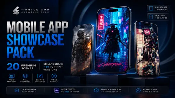 Videohive - Mobile App Promo Showcase - 63828053 1 Videohive Mobile App Promo Showcase 63828053