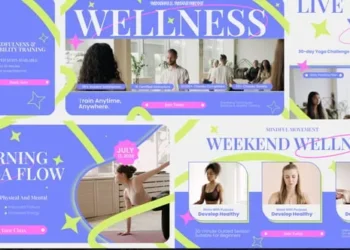 Videohive Modern Yoga Class Promotion for Online Ads 63838997