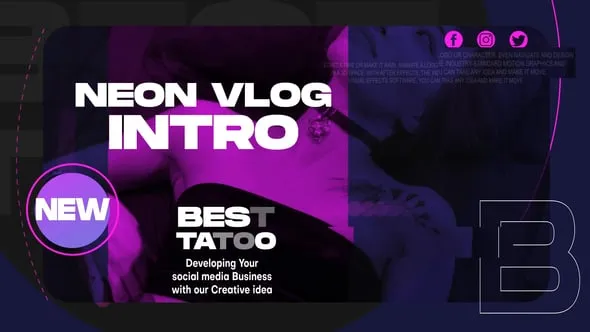 Videohive - Neon Trendy Vlog - 63666662 1 Videohive Neon Trendy Vlog 63666662