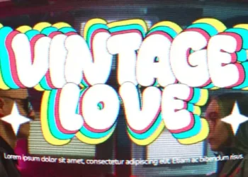 Videohive Retro CRT Text Effect 64005974