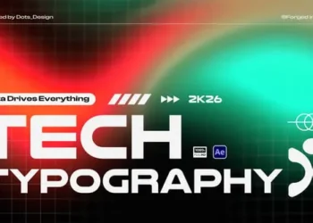 Videohive Tech Typography 63681035