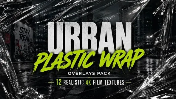 Videohive - Urban Plastic Wrap Overlays Pack | 12 Realistic 4K Film Textures AE - 63973288 1 Videohive Urban Plastic Wrap Overlays Pack 12 Realistic 4K Film Textures AE 63973288