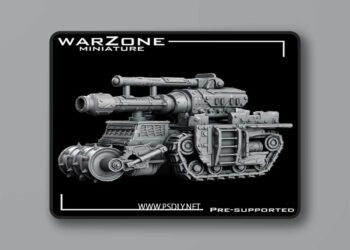 WarZone Miniature April 2026 – 3D Print Model STL