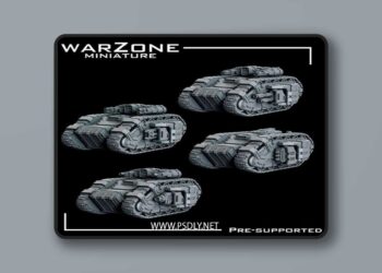 WarZone Miniature December 2025 – 3D Print Model STL
