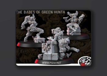 Wargame Exclusive – The Babes Of Green Hunta – 3D Print Model