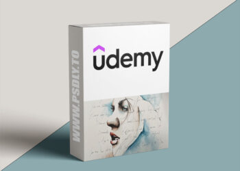 Watercolor: Paint Expressive Portrait with Handwritten Text