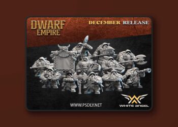 White Angel Miniatures – Dwarf Empire – Dwarf Ranger – 3D Print Model