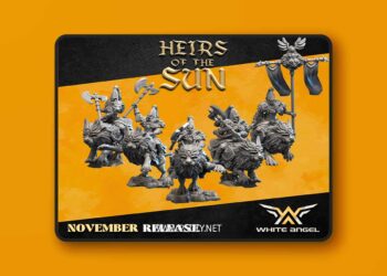 White Angel Miniatures – Heirs of the Sun – Elite Lion – 3D Print Model