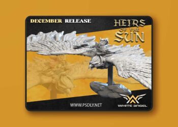 White Angel Miniatures – Heirs of the Sun – Phoenix Lord – 3D Print Model