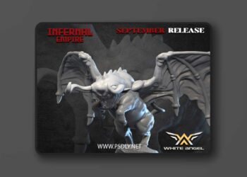 White Angel Miniatures – Infernal Empire – Infernal Bull – 3D Print Model