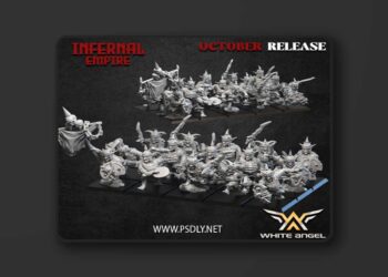 White Angel Miniatures – Infernal Empire – Infernal Goblin – 3D Print Model
