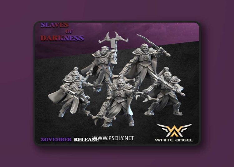White Angel Miniatures – Slaves of Darkness – Shadow – 3D Print Model 1 White Angel Miniatures – Slaves of Darkness – Shadow – 3D Print Model