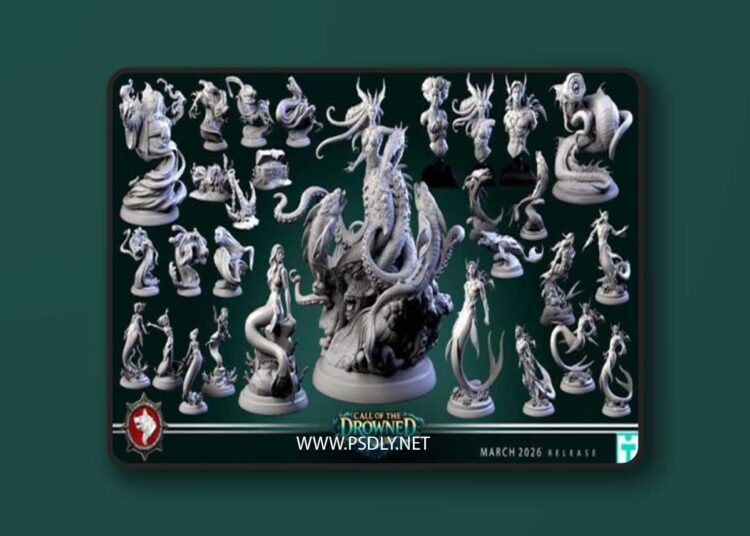 White Werewolf Tavern – The Call of the Drowned March 2026 – 3D Print Model STL 1 White Werewolf Tavern – The Call of the Drowned March 2026 – 3D Print Model STL