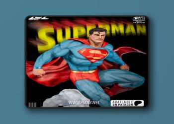 ZEZ Studio – Superman – Digital – 3D Print Model STL