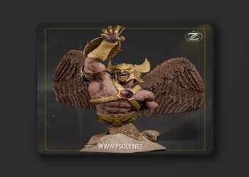 Zenith Studios – Hawkman Bust – 3D Print Model STL