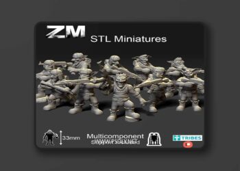 Zierzo Miniaturas September 2025 – 3D Print Model STL