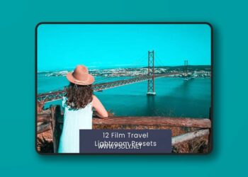 12 Film Travel Lightroom Presets