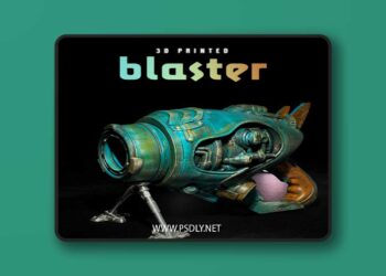 3D Printed Blaster – 3D Print Model
