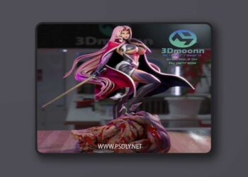 3DMoonn – Ingrid NSFW – 3D STL Print Model