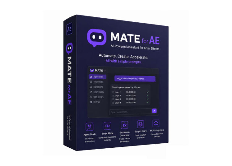 Aescripts - MATE for AE v2.4.0 1 Aescripts MATE for AE v2.1.0