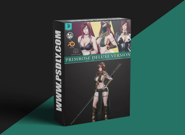 Artstation - Primrose Deluxe Version - Game Ready 1 Artstation - Primrose Deluxe Version - Game Ready