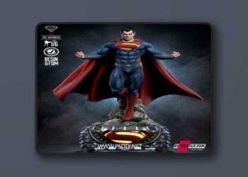 B3DSERK – Man of Steel Sculpture – 3D Print Model STL