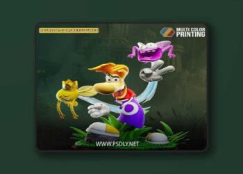 Bee Figures – Rayman – Rayman Legends – 3D Print Model STL