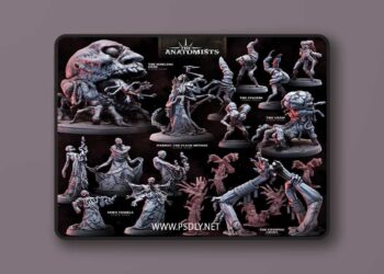 Bestiarum Miniatures – The Anatomists Return June 2026 – 3D Print Model STL