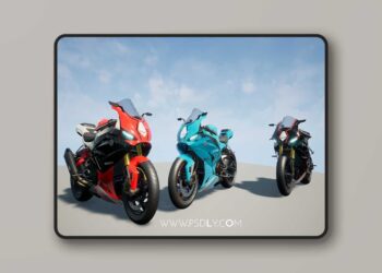 Bike Pack - Four motorcycles (4.26 – 4.27 and 5.0 – 5.8)