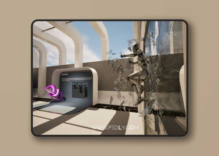 Breakable Glass 2 (5.3 - 5.8) for Unreal Engine 1 Breakable Glass 2 (5.3 - 5.8)