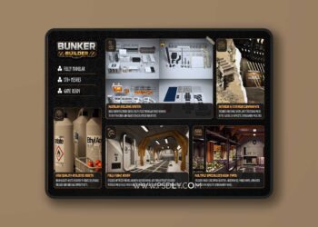 Bunker Builder: Modular Bunker Building Kit (Bunker, Facility, Modular Bunker) [5.6 – 5.8]