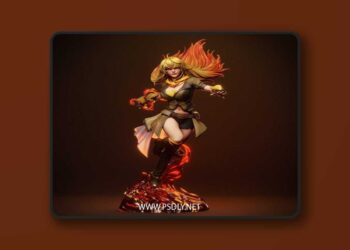 CA 3D Studios – Yang Xiao Long – 3D Print Model STL